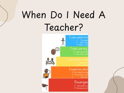 When Do I Need a Teacher? Visual Prompt Widgit