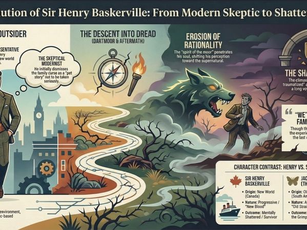 Hound of the Baskervilles Analysis Mini Pack: Theme Character Language Features