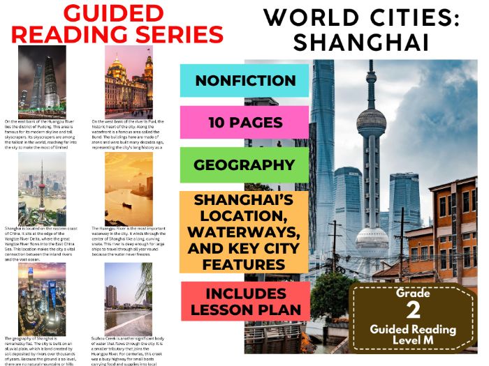 Guided Reading Level M - Shanghai (with Lesson Plan)
