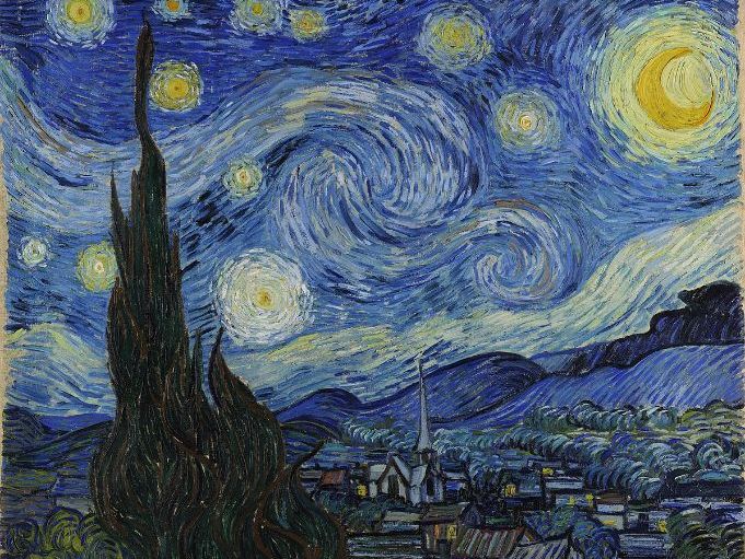 Van Gogh's Starry Night - Part 1 Literacy: Write a short Poem , Part 2 Creative: Illustrated Poem