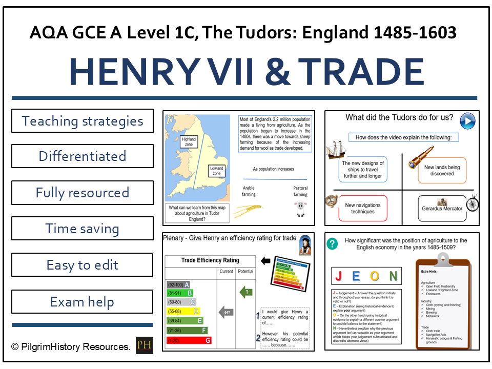 Henry VII Economy and Trade: Growth, Regulation and Stability | AQA A Level History
