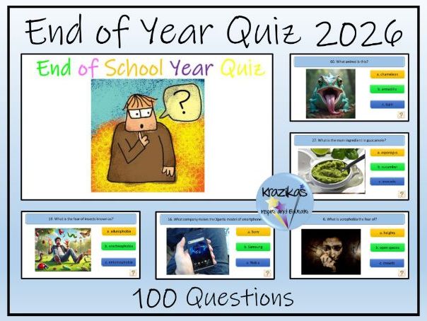 End of Year Quiz 2026