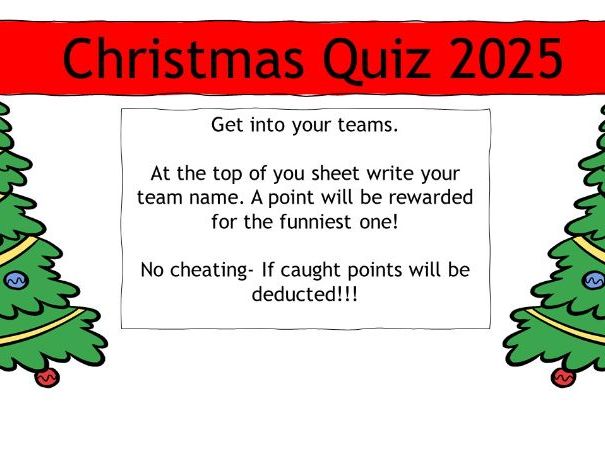 Christmas Quiz
