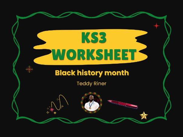 Black History Month – Teddy Riner – KS3 French worksheet