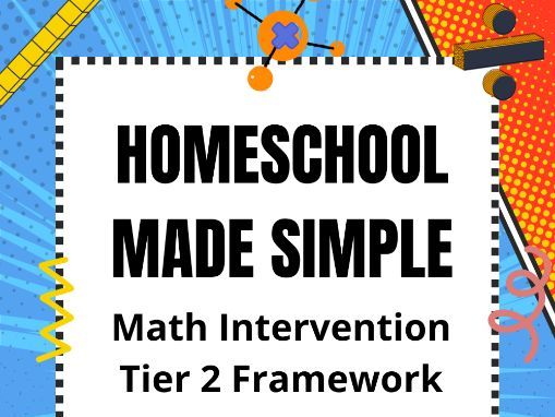 Tier 2 Math Intervention Framework | Grades 3rd-5th