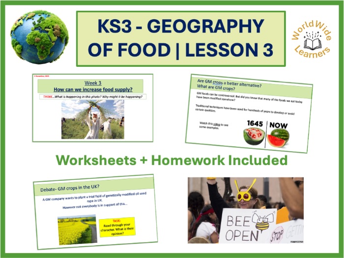 Geography of Food: How Can We Increase Food Supply?
