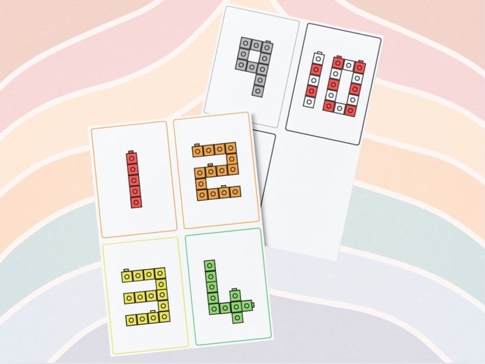 Build It 0-10 Maths Cubes