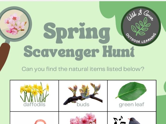 Spring Scavenger Hunt