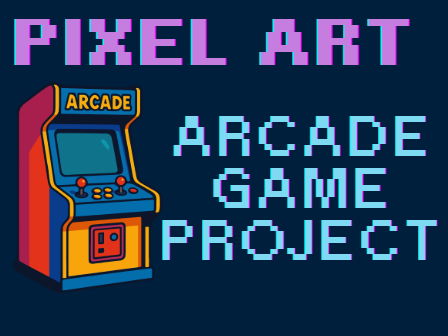 KS3 Computer Science Pixel Art Arcade Game Project