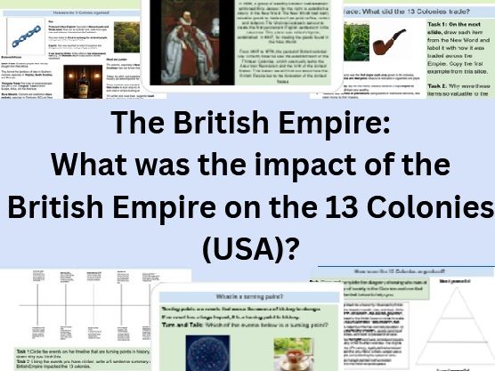 The British Empire and the Birth of the USA – KS3 History Lesson