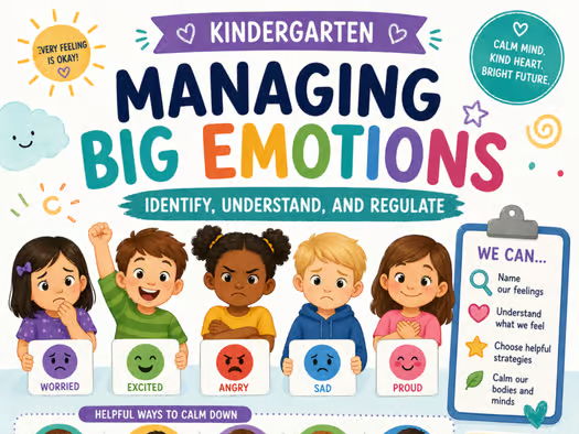 Managing Big Emotions – Primary PSHE Lesson on Emotional Regulation and Calming Strategies