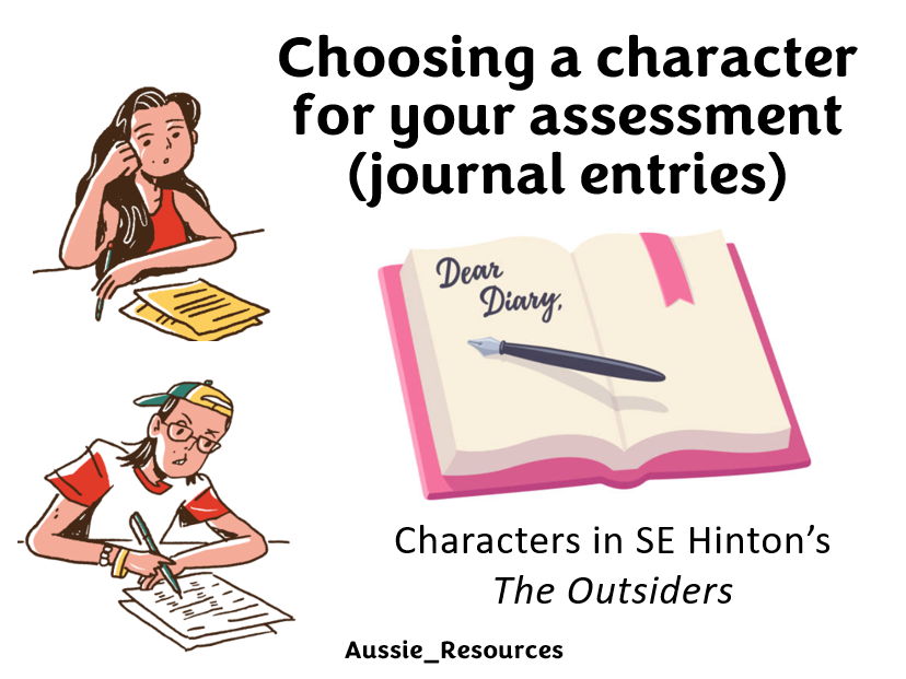 10 English – Creative Writing inspired by The Outsiders - Choosing a character for your assessment