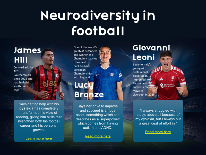 Neurodiversity in Football