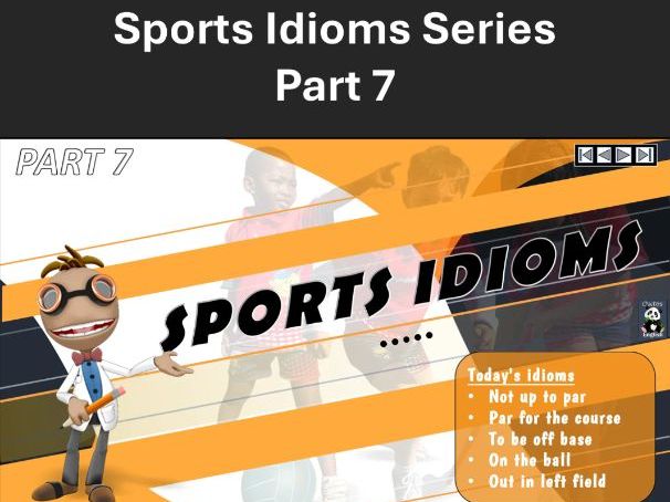 Advanced ESL: Sports Idioms Part 7
