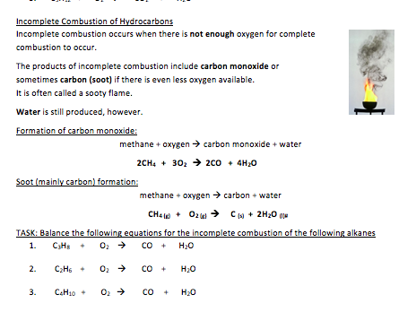 AQA GCSE Chemistry Combined (Double) Organic Chemistry Booklet