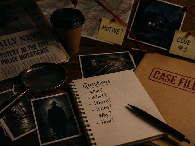 ESL B2 Crime & Mystery Vocabulary & Speaking Pack