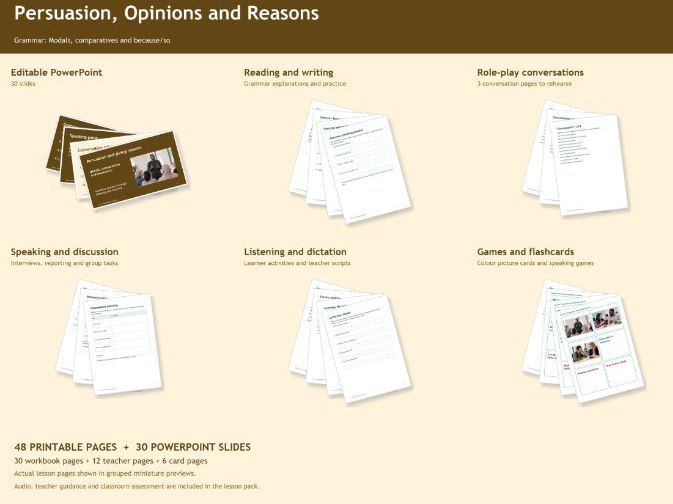 ESOL EAL Persuasion And Comparatives