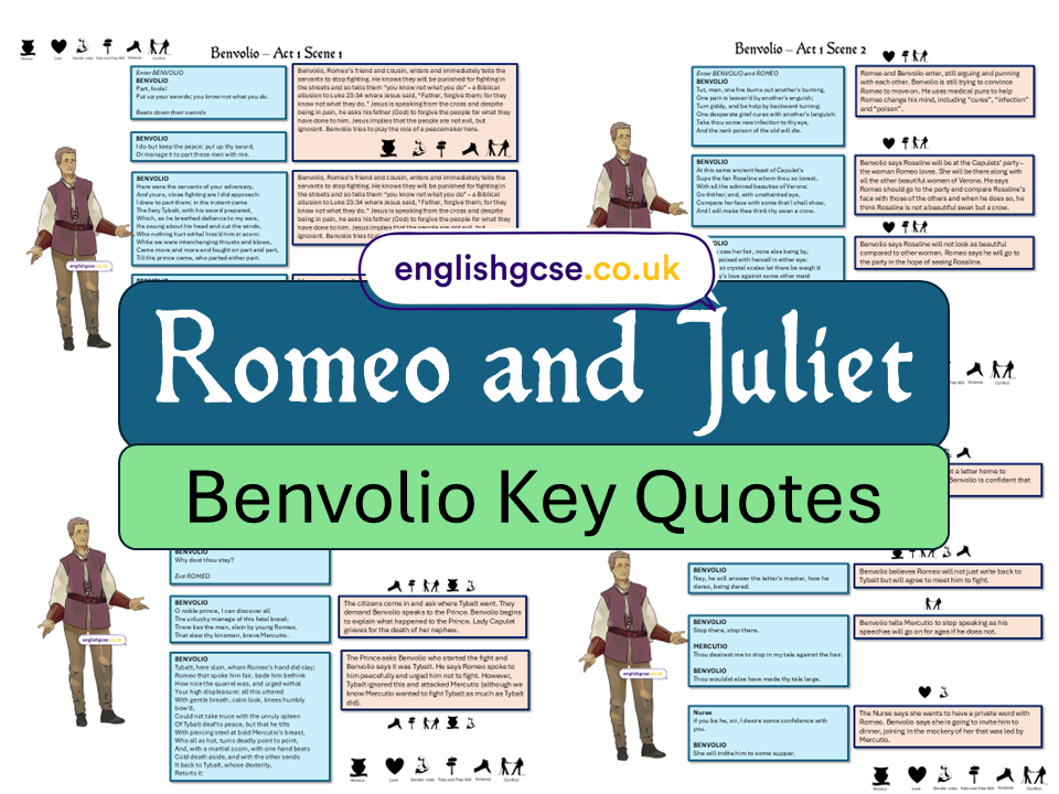 Romeo and Juliet Benvolio