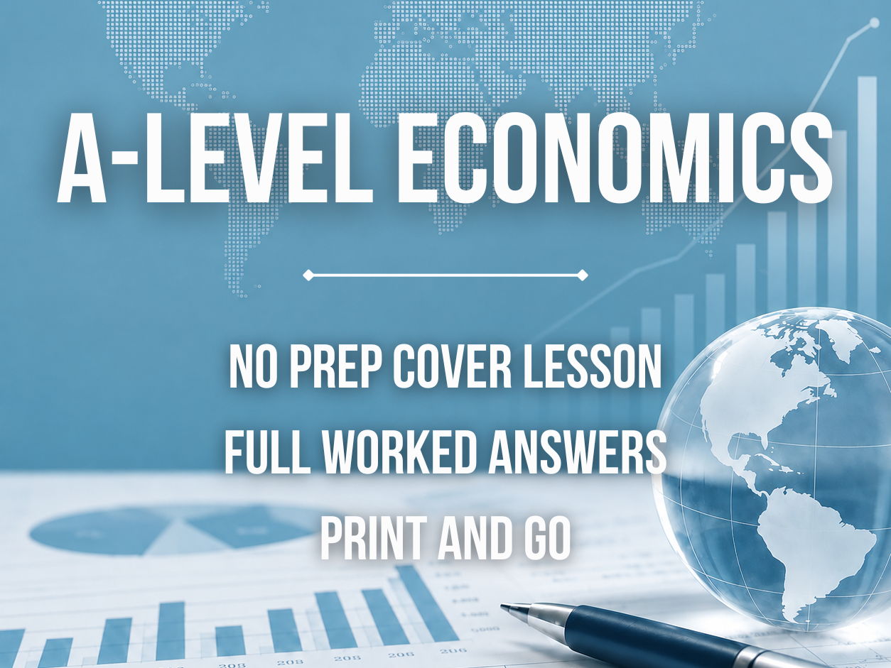 KS5 Economics (A-Level) Cover Lesson (Unit 5): Macro - Economic Indicators (No Prep)