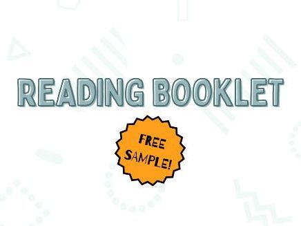 Reading Booklet FREE SAMPLE