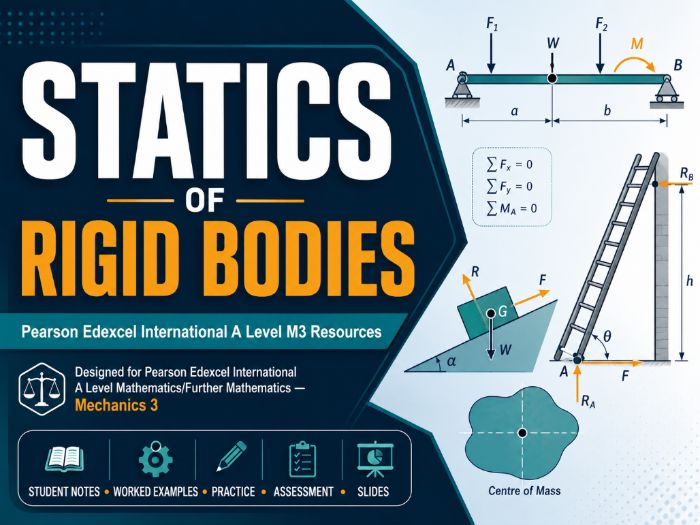 06 - Statics of Rigid Bodies Teacher Pack - Edexcel International A-Level Maths Mechanics 3 (M3)