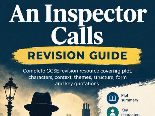 An Inspector Calls GCSE Revision Guide – Complete Resource