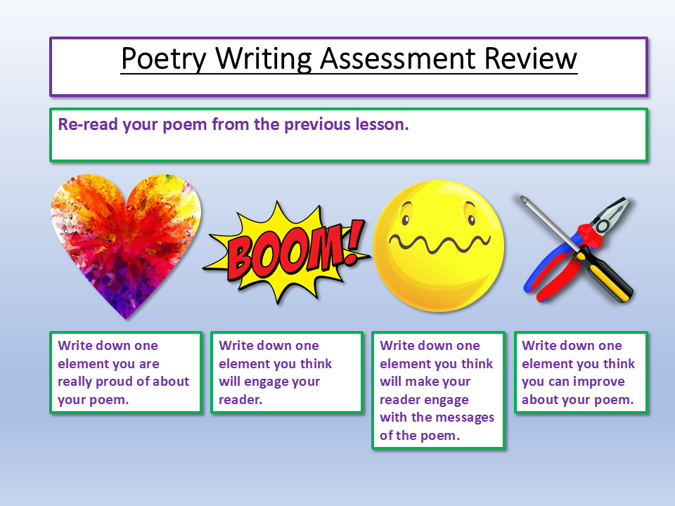 Poetry Assessment Feedback