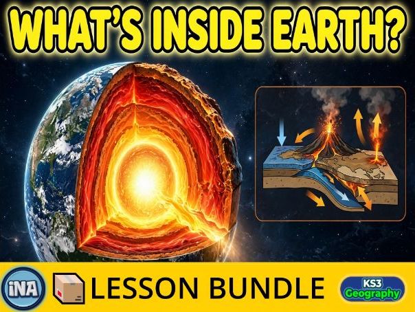 Inside Earth - Complete KS3 Geography Lesson Pack