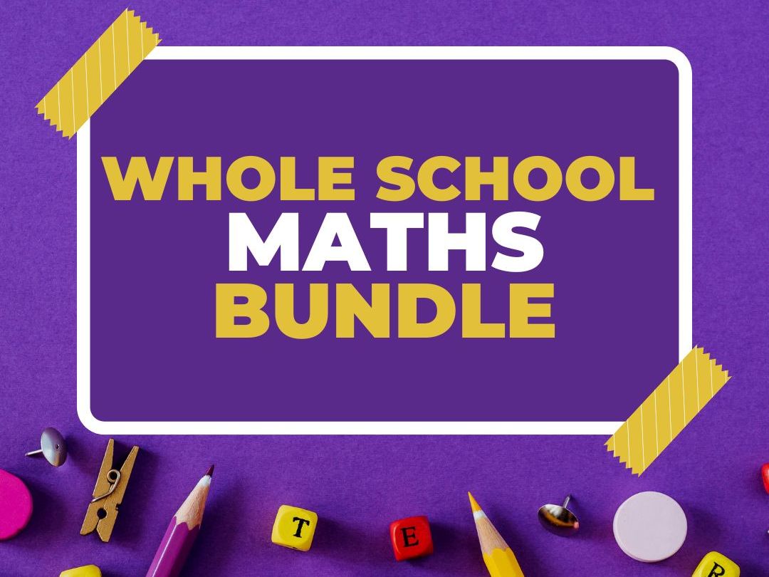 Year 7 - Year 11  Autumn Term Maths Bundle