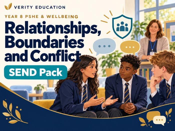 Year 8 PSHE & Wellbeing: Relationships, Boundaries and Conflict — SEND Pack