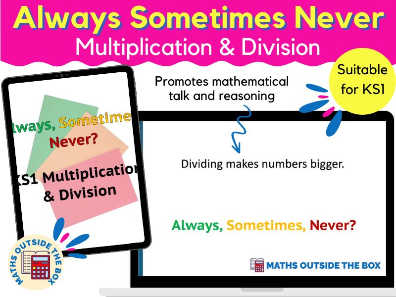Always Sometimes Never - Multiplication & Division (KS1)