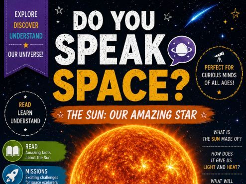 Do You Speak Space? The Sun | ESL Science Unit | Solar System | Astronomy Activities | Reading, STEM