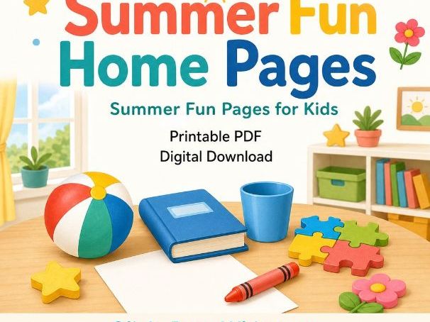 Summer Fun Home Pages