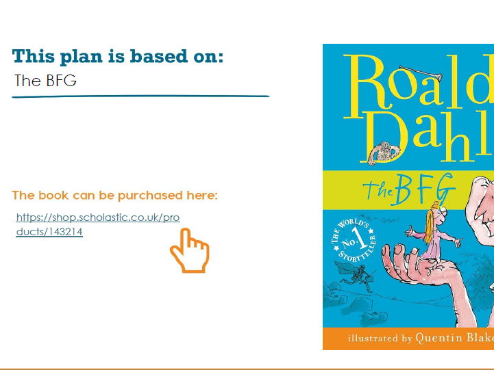 The BFG KS2 Guided Reading Planning - Chapters 1-6