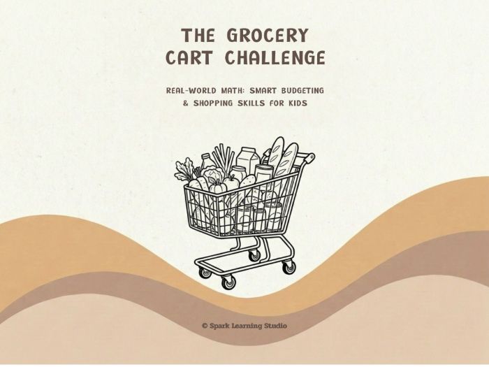 The Grocery Cart Challenge: Smart Budgeting & Real-World Math Shopping Activity (KS2 / Years 3-6)