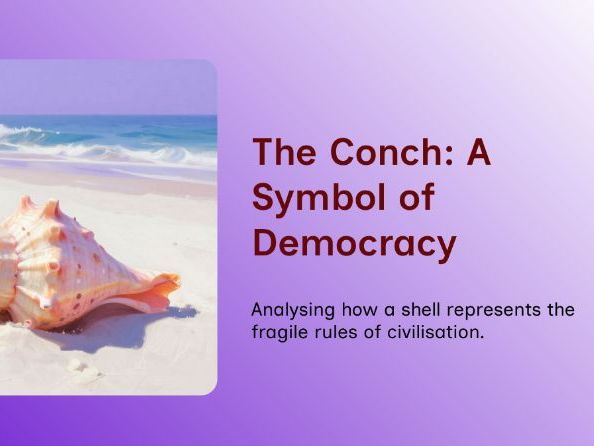 Lord of the Flies – Lesson 4: The Conch, Symbolic Fragility & Fading Democracy