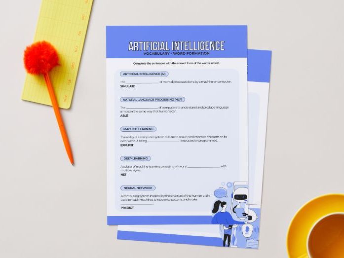 Ai (Artificial intelligence) Vocabulary Development