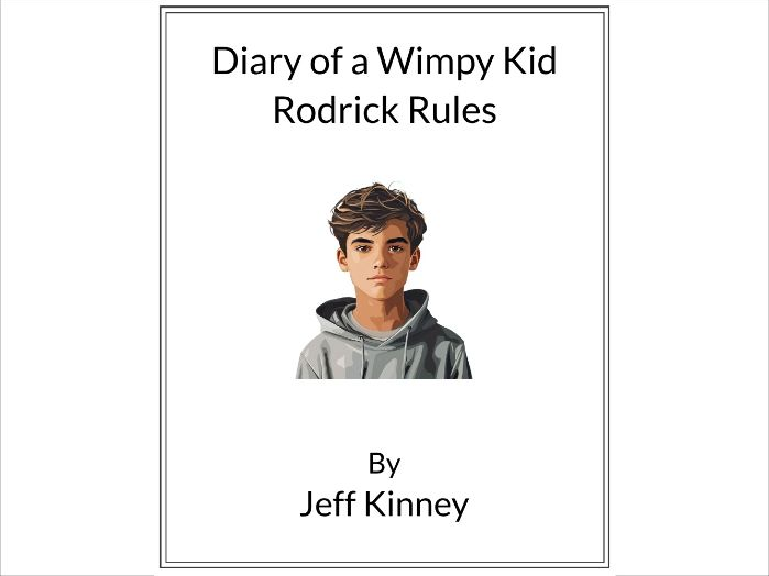 Diary of a Wimpy Kid: Rodrick Rules by Jeff Kinney - (Lesson Plan)