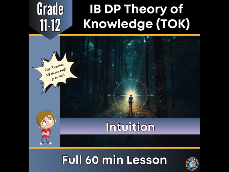 IB DP Theory of Knowledge (TOK): Intuition, Expert Knowledge and Fast Thinking – Full Lesson 2026