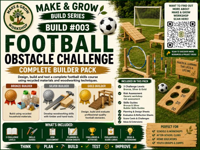 Build #003 – Football Obstacle Challenge