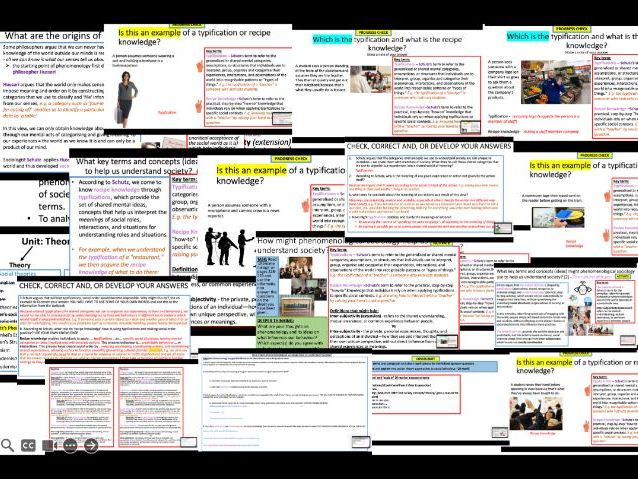 AQA A-level Sociology Theory and methods: Theory - Action theories (Phenomenology)