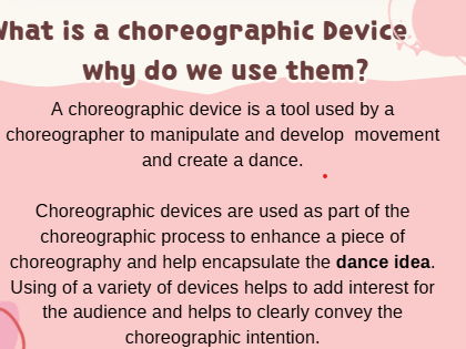 Choreographic Devices