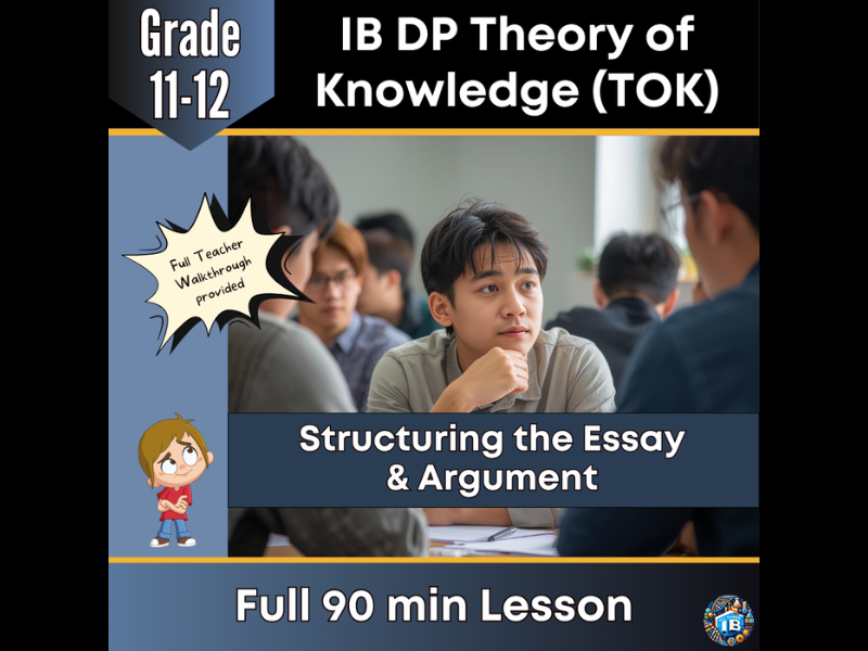 IB DP Theory of Knowledge (TOK): Essay Structure and Argument – 2026