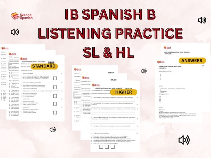 IB Spanish B Listening Practice – SL&HL