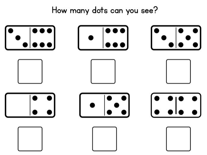 Subitising Dominoes