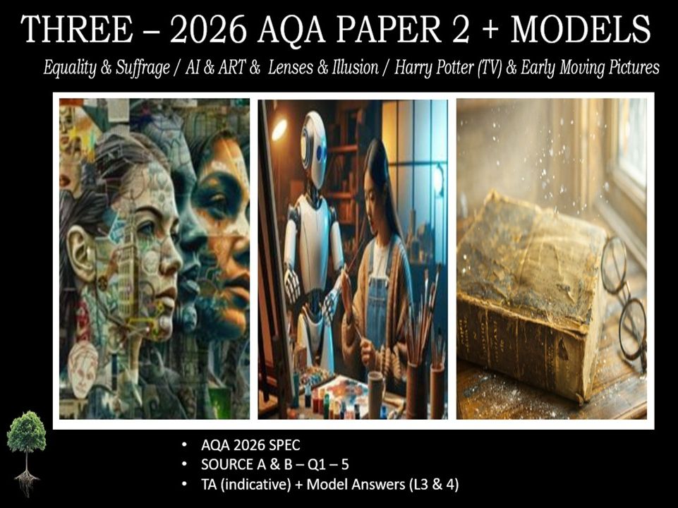 THREE - AQA PAPER 2 | 2026 FULL MOCKS | MODELS