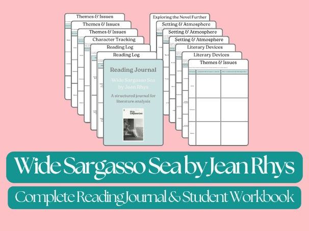 Wide Sargasso Sea by Jean Rhys – Complete Reading Journal & Study Guide