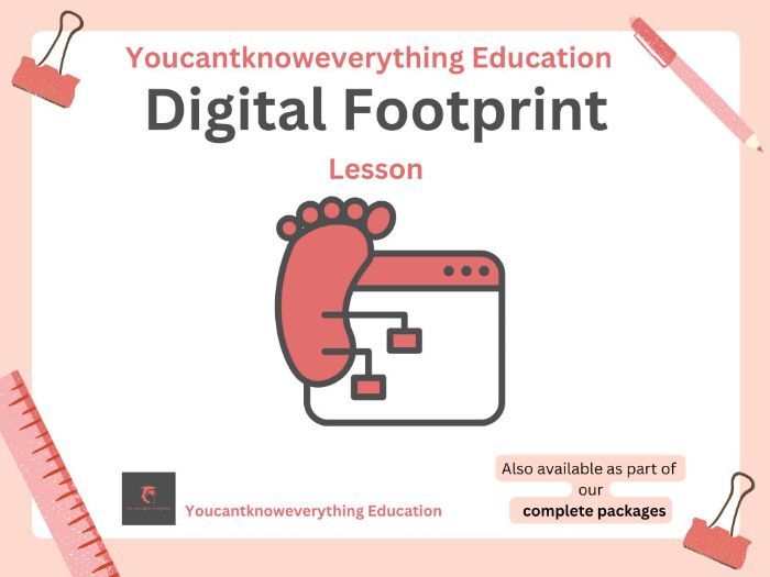 Digital Footprint - Online Safety Lesson