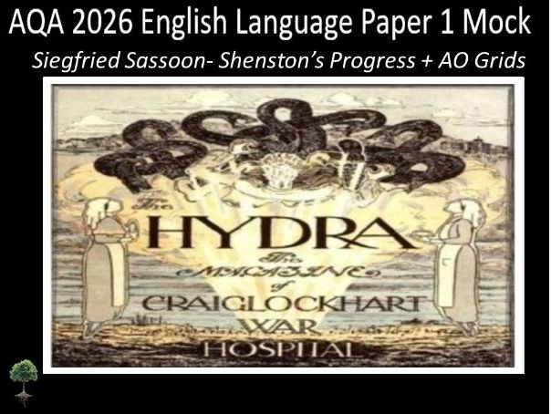 One AQA 2026 English Language Paper 1 Mock | AO Grids - (Sas)