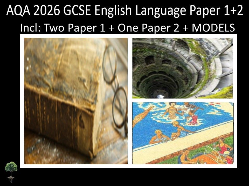Three AQA 2026 GCSE English Language Paper 1 & 2 Mocks | Models